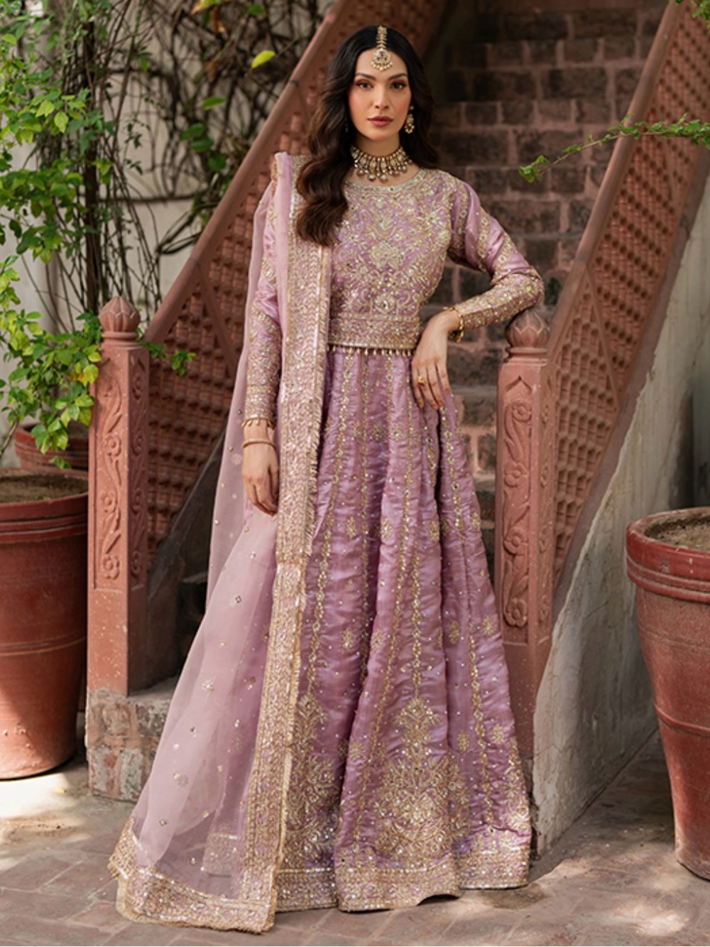 Haseens Flared Lehenga